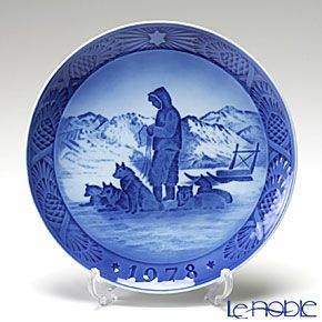 ロイヤルコペンハーゲン（Royal Copenhagen） イヤープレート 1978年／昭和53年 「グリーンランドの風景」