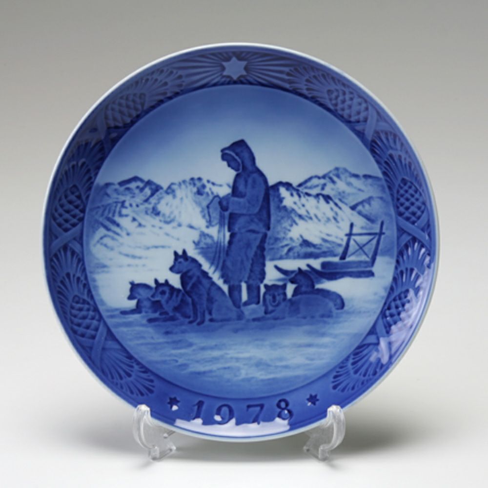 ロイヤルコペンハーゲン（Royal Copenhagen） イヤープレート 1978年／昭和53年 「グリーンランドの風景」