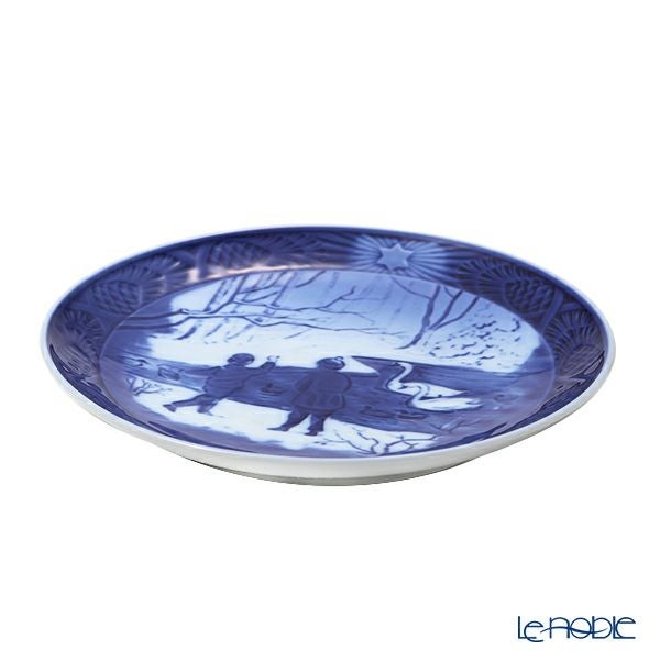 ロイヤルコペンハーゲン（Royal Copenhagen） イヤープレート 1987年／昭和62年 「冬鳥」