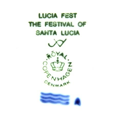 ロイヤルコペンハーゲン（Royal Copenhagen） イヤープレート 1991年／平成3年 「サンタルチア」