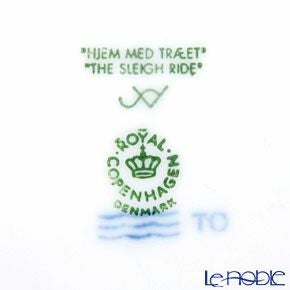 ロイヤルコペンハーゲン（Royal Copenhagen） イヤープレート 1999年／平成11年 「The Sleigh Ride」