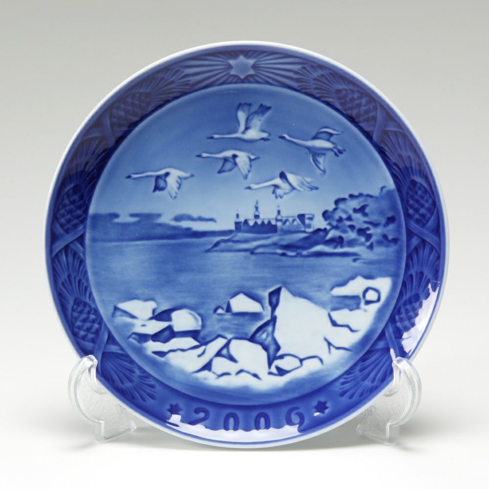 ロイヤルコペンハーゲン（Royal Copenhagen） イヤープレート 2006年／平成18年 「Kronborg Castle」