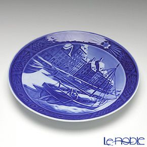 ロイヤルコペンハーゲン（Royal Copenhagen） イヤープレート 2007年／平成19年 「Christmas in Nyhavn」