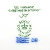 ロイヤルコペンハーゲン（Royal Copenhagen） イヤープレート 2007年／平成19年 「Christmas in Nyhavn」