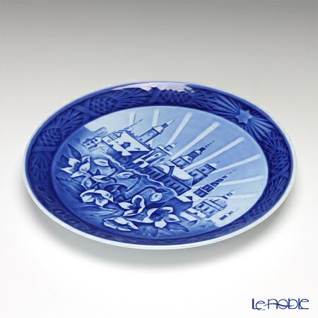 ロイヤルコペンハーゲン（Royal Copenhagen） イヤープレート 2008年／平成20年 「Copenhagen Christmas」