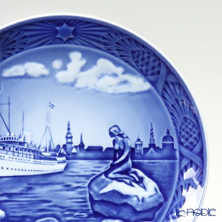 ロイヤルコペンハーゲン（Royal Copenhagen） イヤープレート 2013年／平成25年 「Copenhagen Harbour（コペンハーゲン港）」