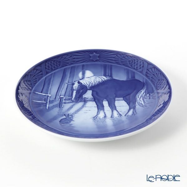 ロイヤルコペンハーゲン（Royal Copenhagen） イヤープレート 2019年／平成31年 「Meeting in the Paddock」