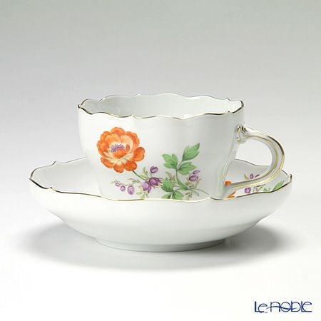 マイセン（Meissen） ビンテージフラワー2 04c001／00582 コーヒーカップ＆ソーサー 200ml キンポウゲ