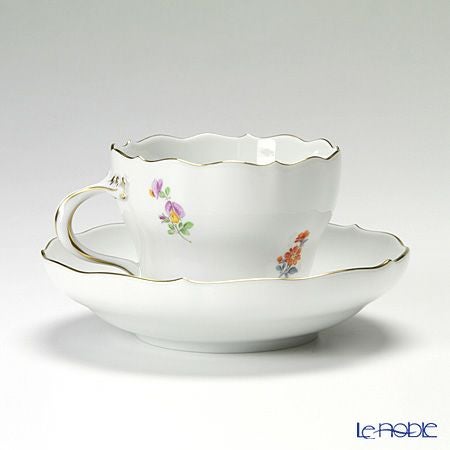 マイセン（Meissen） ビンテージフラワー2 04c002／00582 コーヒーカップ＆ソーサー 200ml ヒルガオ