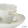 マイセン（Meissen） ベーシックフラワー（二つ花） コーヒーカップ＆ソーサー 200ml アスター 040110／00582／03