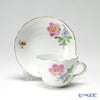 マイセン（Meissen） ベーシックフラワー（二つ花） 040110／00582／13 コーヒーカップ＆ソーサー 200ml Motiv No.13 野バラ