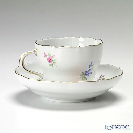 マイセン（Meissen） ベーシックフラワー（二つ花） 040110／00582／20 コーヒーカップ＆ソーサー 200ml Motiv No.20 ラナンキュラス