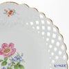 マイセン（Meissen） ベーシックフラワー（二つ花） 040110／54804／13 透かしプレート 29cm 野バラ