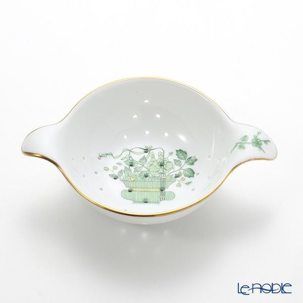ヘレンド 清の花籠 CN 01453／01454 ティーストレーナー／ボウル