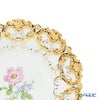マイセン（Meissen） 040199／54101（54m02）／13 飾り皿（二つ花） 27cm Motiv No.13 野バラ