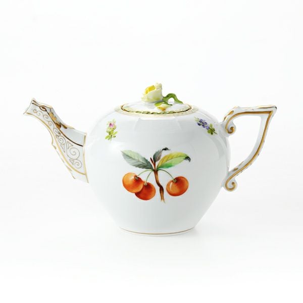 ヘレンド フルーツエスキース EDF-1（チェリー） 00608-0-09 ティーポット ローズ 400ml
