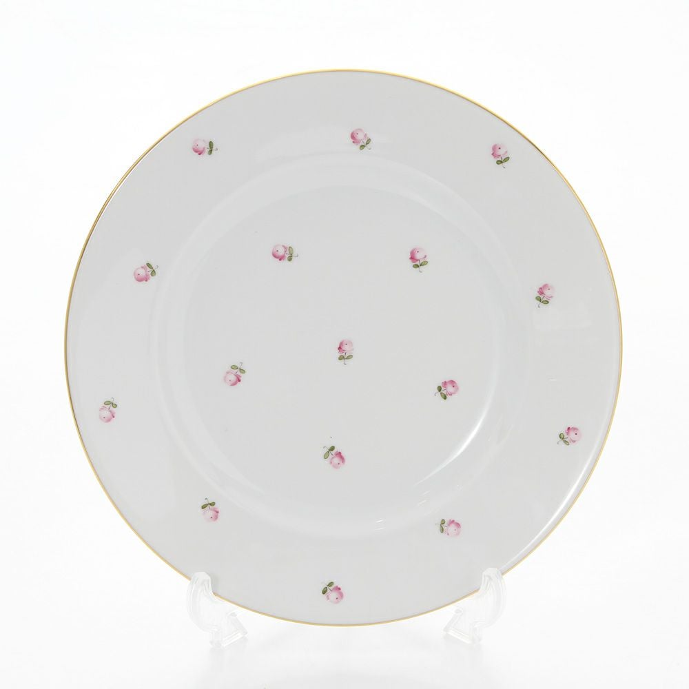 アウガルテン（AUGARTEN） スキャタードローズ（5009） プレート 20cm（001シューベルトシェイプ）
