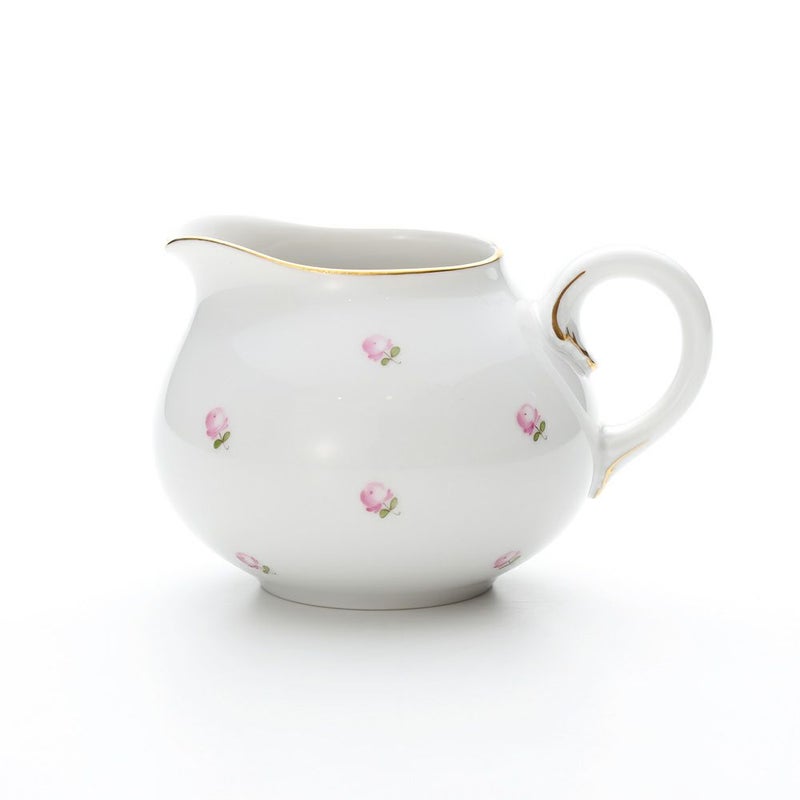 アウガルテン（AUGARTEN） スキャタードローズ（5009） クリーマー（紅茶用） 250ml（001シューベルトシェイプ）