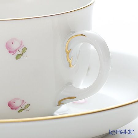 アウガルテン（AUGARTEN） スキャタードローズ（5009） モカカップ＆ソーサー 80ml （001シューベルトシェイプ）