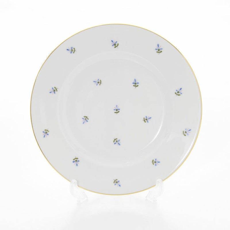 アウガルテン（AUGARTEN） スキャタードコーンフラワー（5010） プレート 20cm（001シューベルトシェイプ）