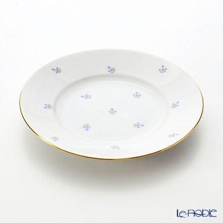 アウガルテン（AUGARTEN） スキャタードコーンフラワー（5010） BBプレート 16cm（001シューベルトシェイプ）