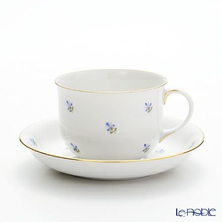 アウガルテン（AUGARTEN） スキャタードコーンフラワー（5010） コーヒーカップ＆ソーサー 200ml（001シューベルトシェイプ）