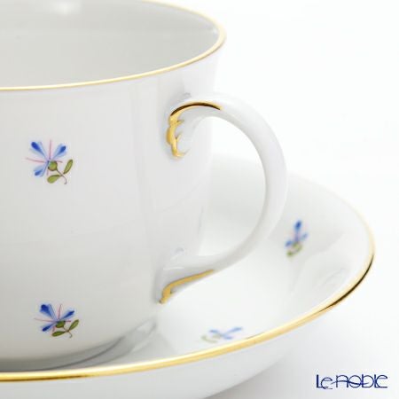 アウガルテン（AUGARTEN） スキャタードコーンフラワー（5010） コーヒーカップ＆ソーサー 200ml（001シューベルトシェイプ）