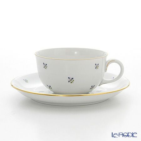 アウガルテン（AUGARTEN） スキャタードコーンフラワー（5010） ティーカップ＆ソーサー（S） 200ml（001シューベルトシェイプ）