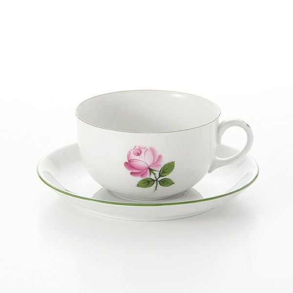 アウガルテン（AUGARTEN） ウィンナーローズ（5089） ティーカップ＆ソーサー（L） 0.25L（001）