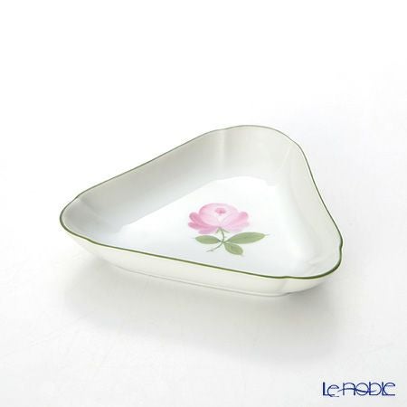 アウガルテン（AUGARTEN） ウィンナーローズ（5089） トライアングルディッシュ 10.4cm