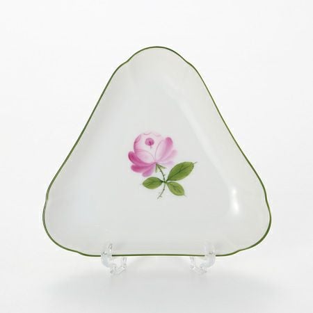 アウガルテン（AUGARTEN） ウィンナーローズ（5089） トライアングルディッシュ 10.4cm