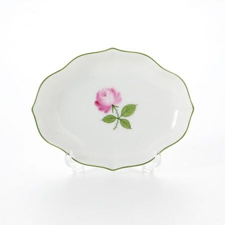 アウガルテン（AUGARTEN） ウィンナーローズ（5089） オーバルディッシュ 12×9.5cm（070）