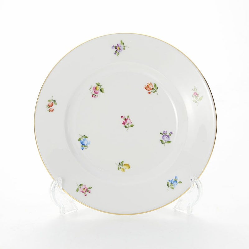 アウガルテン（AUGARTEN） スキャタードフラワー（5096） プレート 20cm（001シューベルトシェイプ）