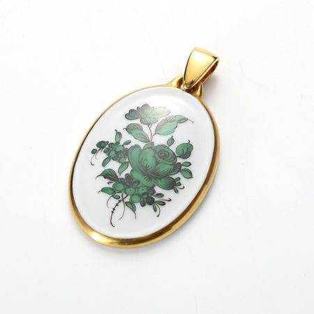 アウガルテン（AUGARTEN） マリアテレジア（5098） ペンダント（金縁）（753）