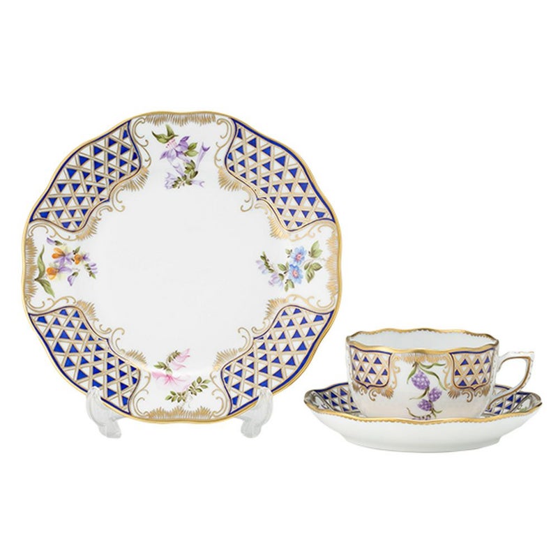 ヘレンド (HEREND) ブルーダイヤモンド MTFC トリオセット