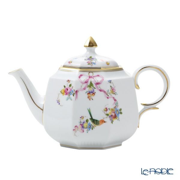 ヘレンド 地中海の庭 ティーセット オクタゴナル 2人用