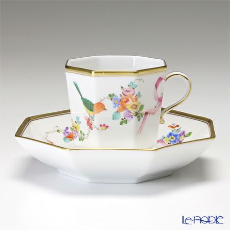 ヘレンド (HEREND) 地中海の庭 JM 04304-0-00 オクタゴナルカップ＆ソーサー