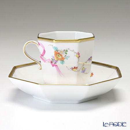 ヘレンド (HEREND) 地中海の庭 JM 04304-0-00 オクタゴナルカップ＆ソーサー