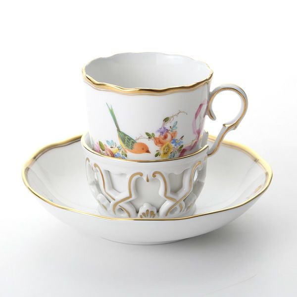 ヘレンド (HEREND) 地中海の庭 JM 20713-0-00 チョコレートカップ＆ソーサー