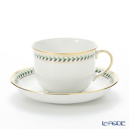 アウガルテン（AUGARTEN） ウィンナーリーフエッジ（5343） コーヒーカップ＆ソーサー 200ml（001）