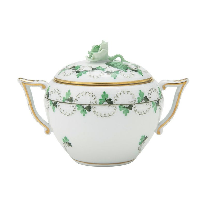 ヘレンド (HEREND) パセリグリーン PE 00472-0-09 シュガーポット ローズ 200ml