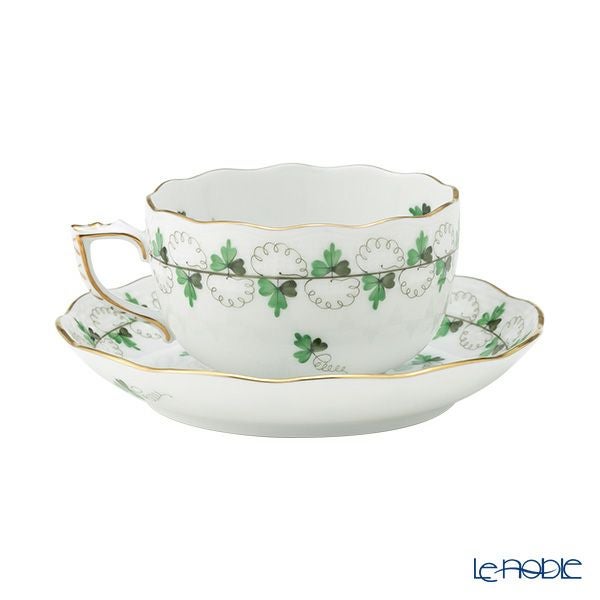 ヘレンド (HEREND) パセリグリーン PE 00724-0-00／724 ティーカップ＆ソーサー 200ml