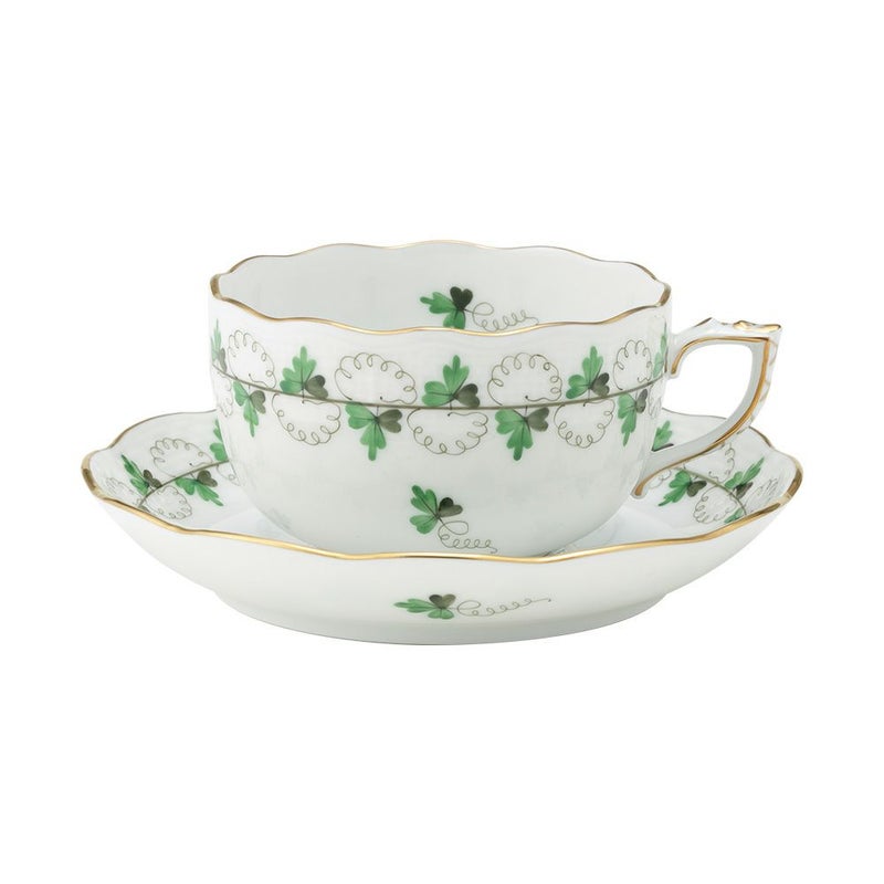ヘレンド (HEREND) パセリグリーン PE 00724-0-00／724 ティーカップ＆ソーサー 200ml