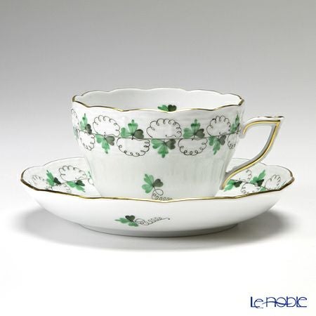 ヘレンド パセリグリーン PE 00730-0-00 ティーカップ＆ソーサー（兼用） 200ml