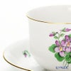アウガルテン（AUGARTEN） バイオレットブーケ（5600） コーヒーカップ＆ソーサー 200ml （001シューベルトシェイプ）