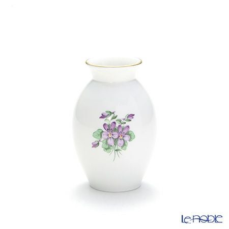 アウガルテン（AUGARTEN） バイオレットブーケ（5600） ベース エッグシェイプ 9.5cm