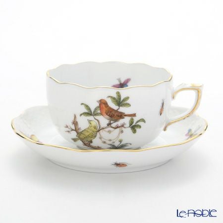 ヘレンド (HEREND) ロスチャイルドバード RO-6 00724-0-00 ティーカップ＆ソーサー 200ml