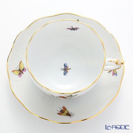 ヘレンド (HEREND) ロスチャイルドバード RO-6 00724-0-00 ティーカップ＆ソーサー 200ml