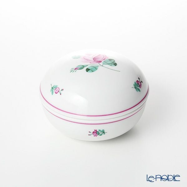 アウガルテン（AUGARTEN） オールドウィンナーローズ（5784） ジュエリーボックス 8cm （509）