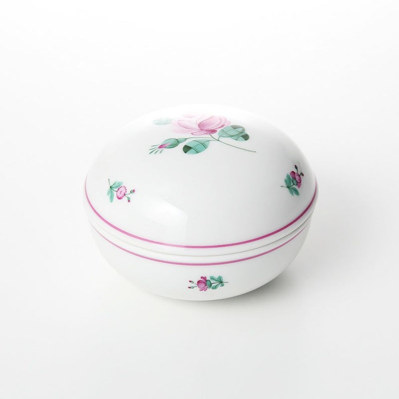 アウガルテン（AUGARTEN） オールドウィンナーローズ（5784） ジュエリーボックス 8cm （509）